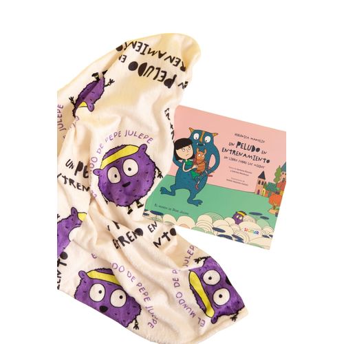 UN PELUDO EN ENTRENAMIENTO + MANTA POLAR