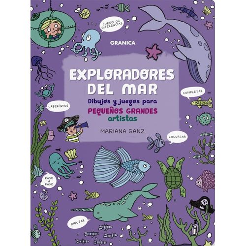 EXPLORADORES DEL MAR - DIBUJOS Y JUEGOS