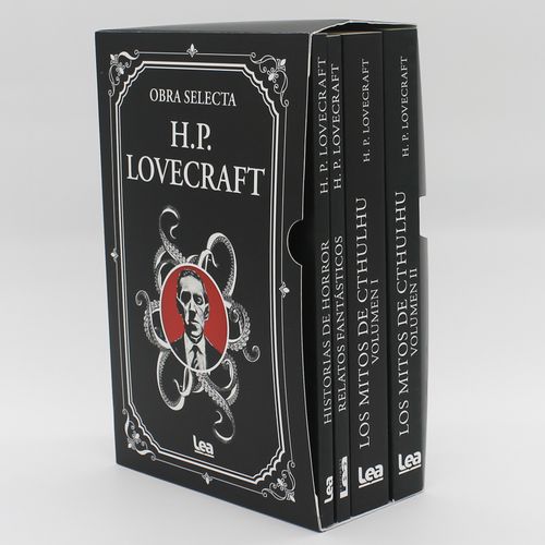ESTUCHE OBRA SELECTA H. P. LOVECRAFT (4 LIBROS)