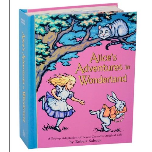 ALICE'S ADVENTURES IN WONDERLAND POP UP HARDBACK - LEWIS CAR