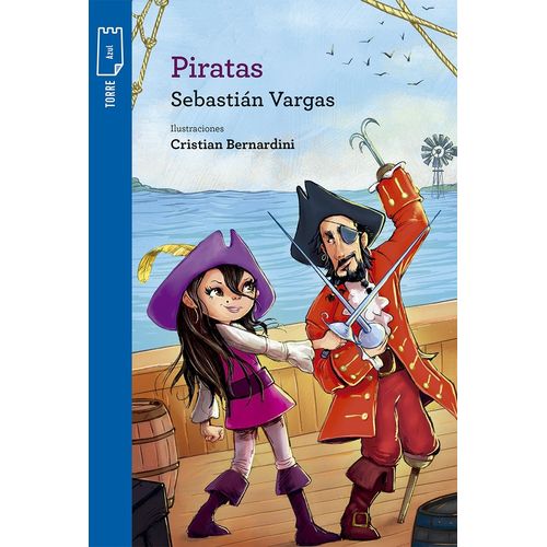 PIRATAS - TORRE DE PAPEL AZUL - SEBASTIAN VARGAS