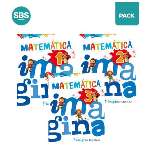 MATEMATICA IMAGINA 1 AL 3 - 3 LIBROS