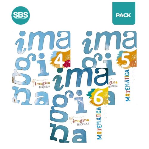 MATEMATICA IMAGINA 4 AL 6 - 3 LIBROS