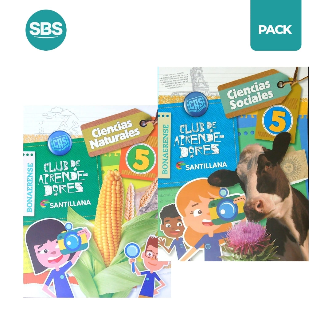CLUB DE APRENDEDORES 5 BONAERENSE - SOCIALES + NATURALES - 2