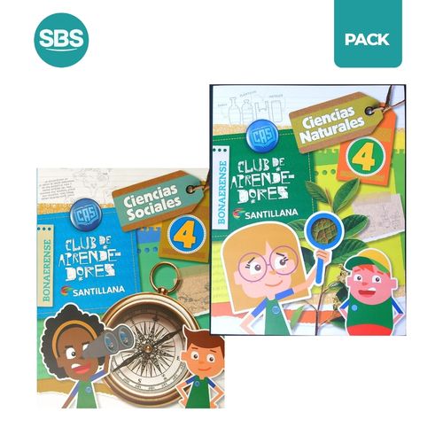 CLUB DE APRENDEDORES 4 BONAERENSE - SOCIALES + NATURALES - 2