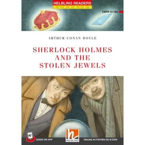 SHERLOCK HOLMES AND THE STOLEN JEWELS + APP + E-ZONE - HELBL