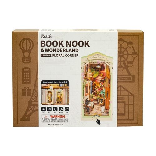 FLORAL CORNER - BOOK NOOK & WONDERLAND SELF INSERT KIT