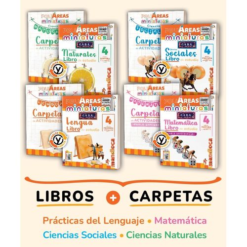 POLIAREAS MINIATURAS 4 CABA - 4 TOMOS