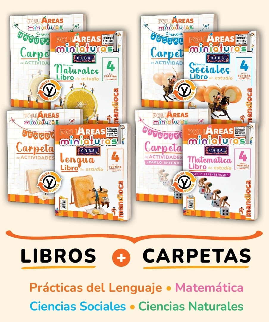POLIAREAS MINIATURAS 4 CABA - 4 TOMOS
