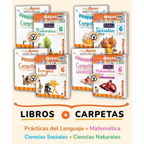 POLIAREAS MINIATURAS 6 CABA - 4 TOMOS