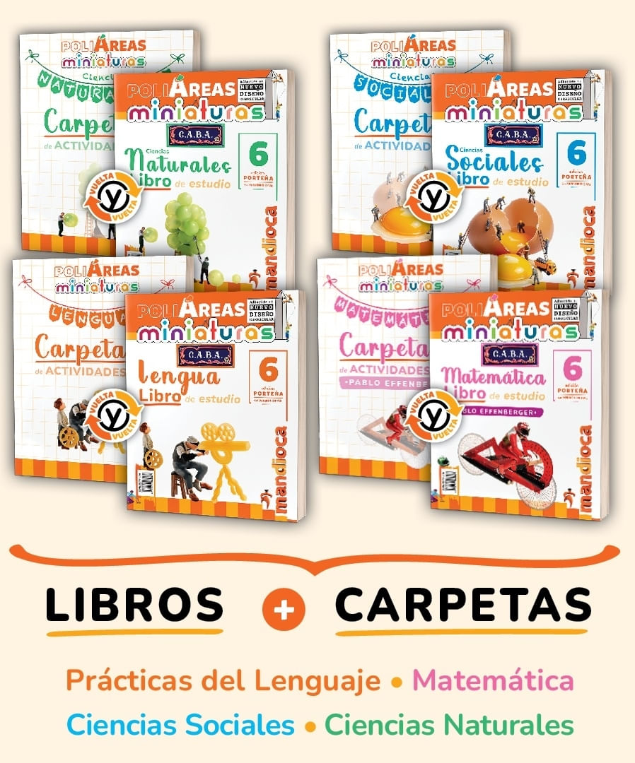 POLIAREAS MINIATURAS 6 CABA - 4 TOMOS