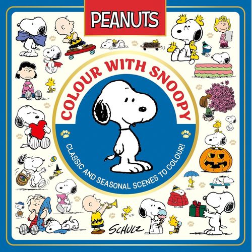 COLOUR WITH SNOOPY - OFFICIAL PEANUTS