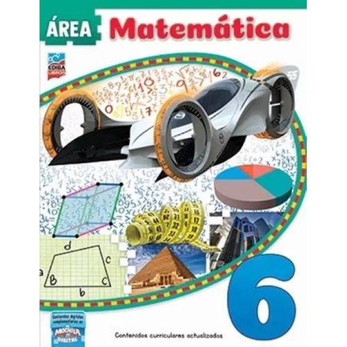 AREA MATEMATICA 6 - EDIBA - EDICION 2019