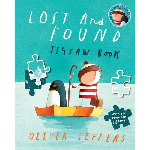 LOST AND FOUND -  A JIGSAW BOOK - OLIVER JEFFERS