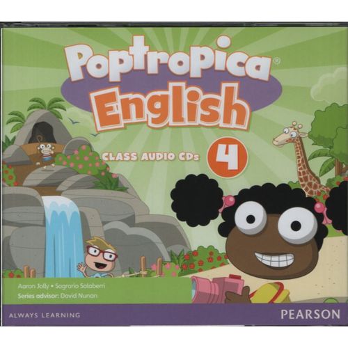 POPTROPICA ENGLISH AMERICAN 4 - AUDIO CD