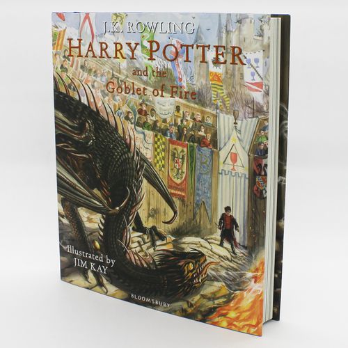 HARRY POTTER AND THE GOBLET OF FIRE - ILLUSTRATED EDITION
