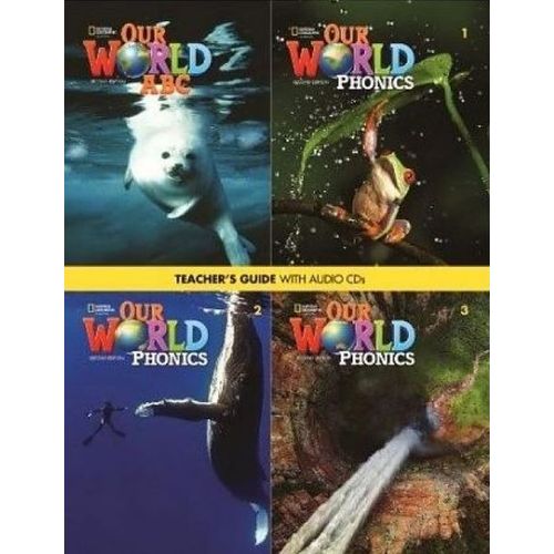OUR WORLD PHONICS 1-3 (2ND.ED.) - TEACHERS GUIDE + AUDIO CDS