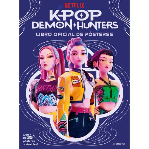 KPOP DEMON HUNTERS - LIBRO DE POSTERS