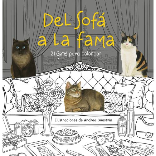 DEL SOFA A LA FAMA - 21 GATOS PARA COLOREAR