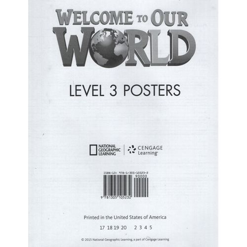 WELCOME TO OUR WORLD 3 (AME) - POSTER SET
