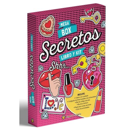 SECRETOS - MEGA BOX - LIBRO + KIT