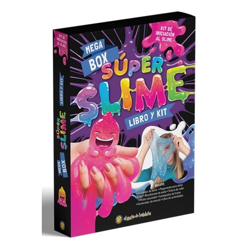 SUPER SLIME - MEGA BOX - LIBRO + KIT SUPER SLIME - MEGA BOX - LIBRO + KIT