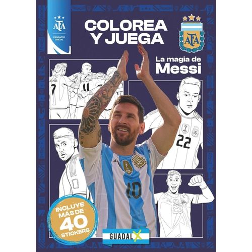 COLOREA Y JUEGA - LA MAGIA DE MESSI