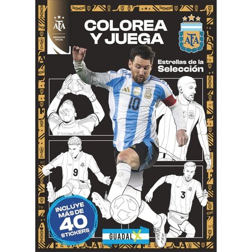 COLOREA Y JUEGA - ESTRELLAS DE LA SELECCION