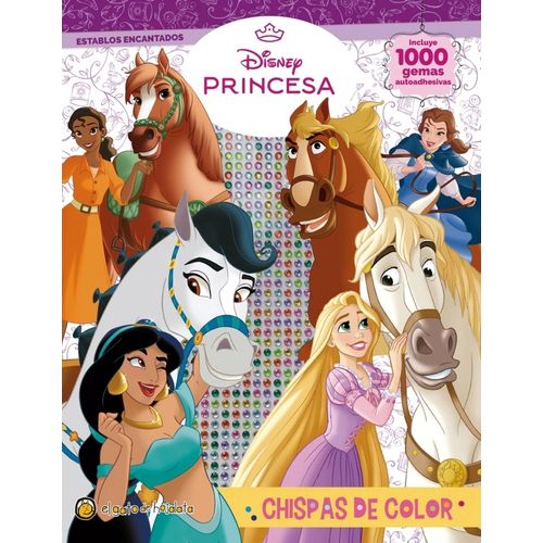 ESTABLOS ENCANTADOS - DISNEY PRINCESAS - CHISPAS DE COLOR