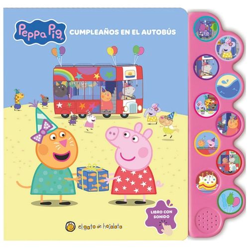 CUMPLEAÑOS EN EL AUTOBUS - PEPPA PIG - MUNDO DE SONIDOS