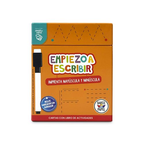 EMPIEZO A ESCRIBIR - IMPRENTA - LIBRO + CARTAS - EDUCARDS