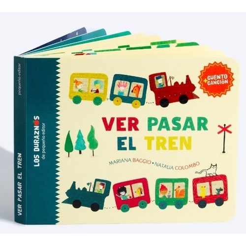 VER PASAR EL TREN - LOS DURAZNOS - MAYUSCULA - CARTONE