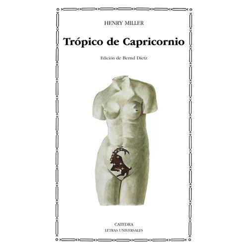 TROPICO DE CAPRICORNIO - HENRY MILLER