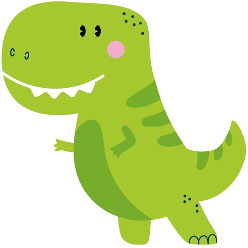 ROMPECABEZAS X 4 DE 3 Y 4 PIEZAS - DINOS