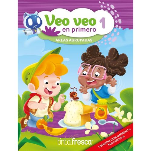 VEO VEO EN PRIMERO 1 - AREAS AGRUPADAS - IMPRENTA MAYUSCULA