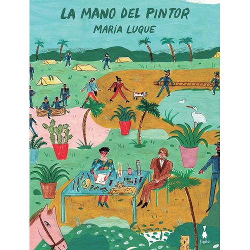 LA MANO DEL PINTOR - MARIA LUQUE