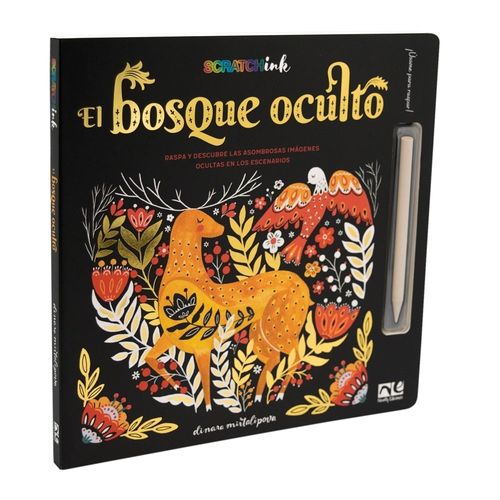 EL BOSQUE OCULTO - SCRATCH INK - DINARA MIRTALIPOVA