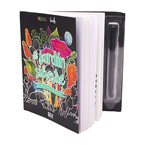 EL JARDIN SILVESTRE - SCRATCH INK - TROQUELADO - HELEN DARDI