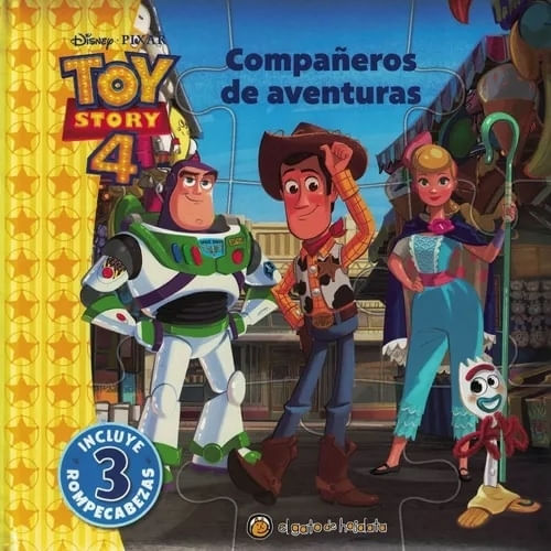 COMPAÑEROS DE AVENTURAS - TOY STORY 4 - 3 ROMPECABEZAS COMPAÑEROS DE AVENTURAS - TOY STORY 4 - 3 ROMPECABEZAS