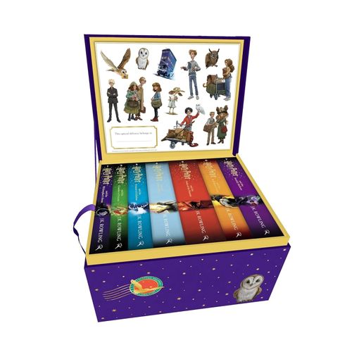 HARRY POTTER OWL POST BOX SET - THE COMPLETE COLLECTION + ST