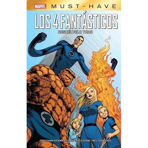MARVEL MUST HAVE 27 - LOS 4 FANTASTICOS RESUELVELO TODO