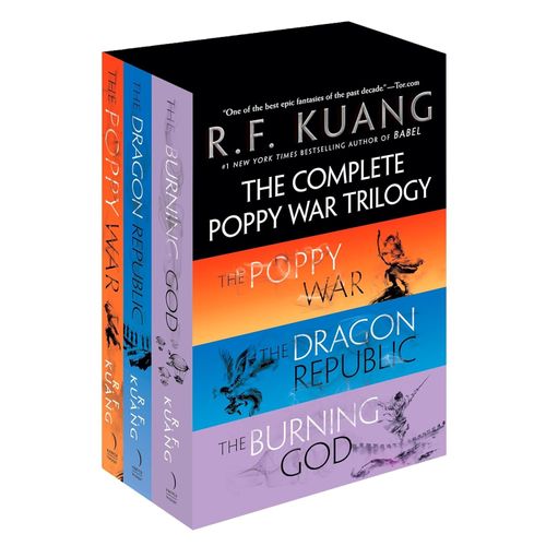 THE COMPLETE POPPY WAR TRILOGY - BOXED SET - R.F. KUANG