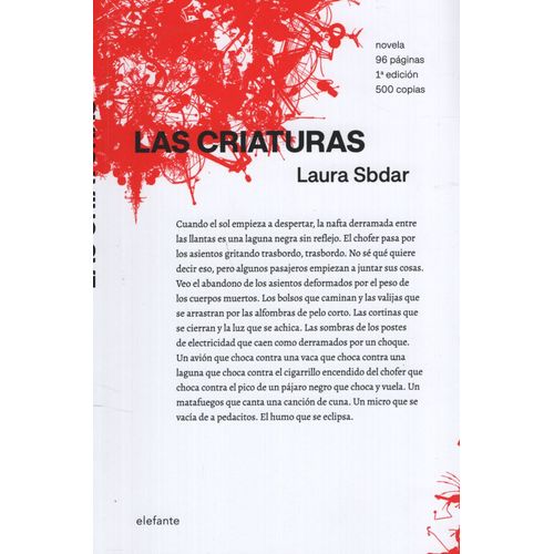 LAS CRIATURAS - LAURA SBDAR