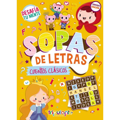 CUENTOS CLASICOS - SOPA DE LETRAS