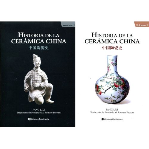 HISTORIA DE LA CERAMICA CHINA - 2 TOMOS - LILI FANG