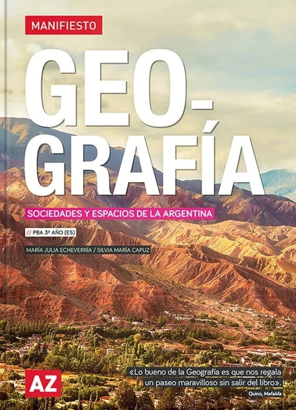 GEOGRAFIA 3 - MANIFIESTO BONAERENSE - SOCIEDADES Y ESPACIOS