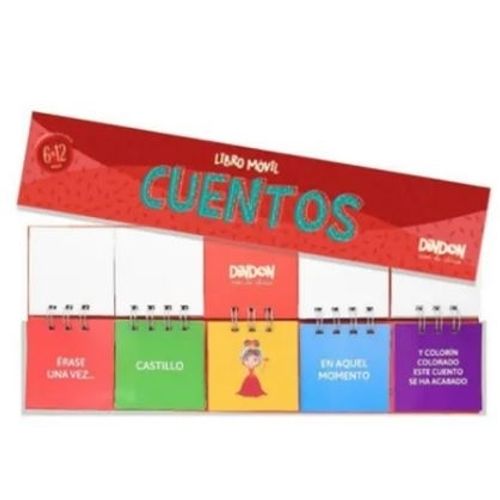 LIBRO MOVIL DE CUENTOS (TAPA DURA ESPIRALADO)