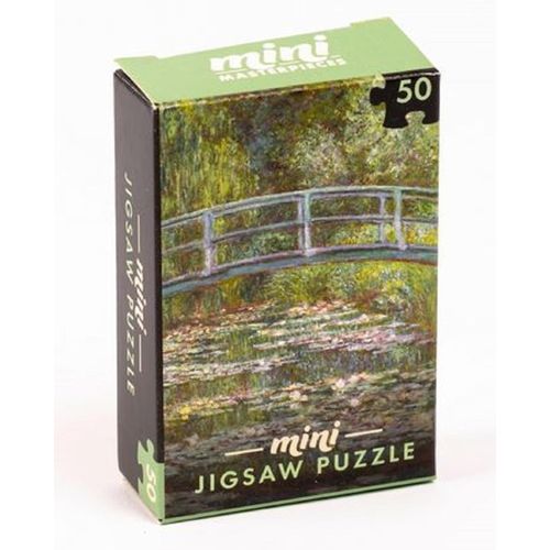 THE WATER LILY POND - MINI JIGSAW PUZZLE - 50 PIECE