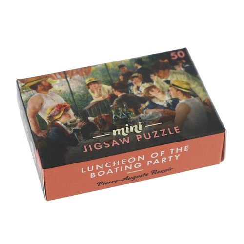 LUNCHEON OF THE BOATING PARTY - MINI JIGSAW PUZZLE - 50 PIEC