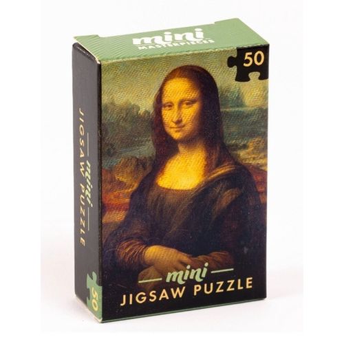 MONA LISA - MINI JIGSAW PUZZLE - 50 PIECE
